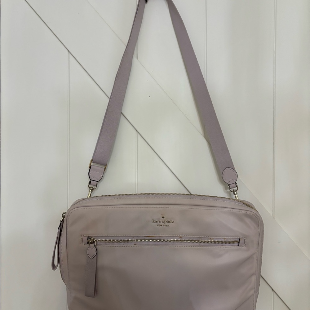 Kate Spade Light Purple Laptop Bag